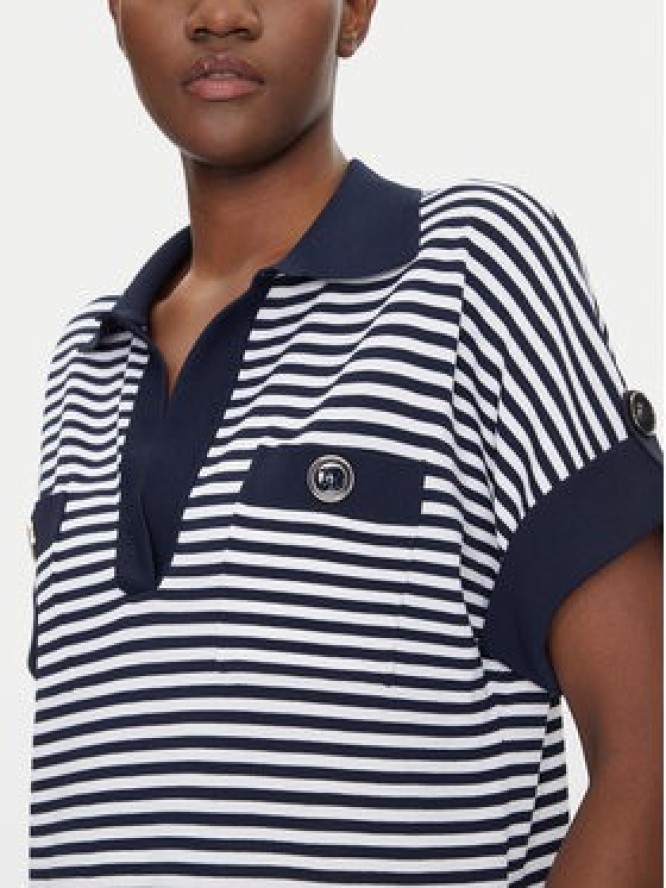 Luisa Spagnoli Polo Caio 58672 Biały Regular Fit