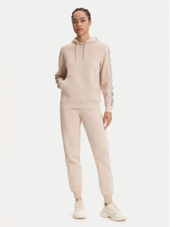 Guess Bluza V4YQ11 KB3P2 Beżowy Regular Fit