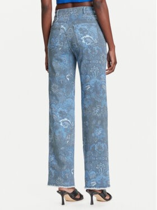 Desigual Jeansy Pasley 25WWPW01 Niebieski Straight Fit