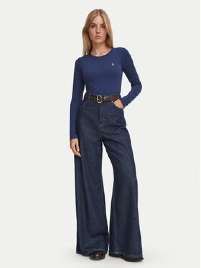 Polo Ralph Lauren Bluzka 4P0494 Granatowy Slim Fit
