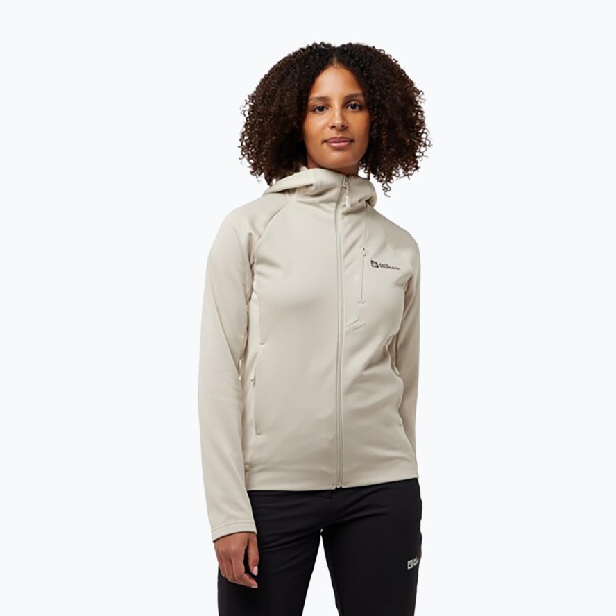 Bluza polarowa damska Jack Wolfskin Alpgrat