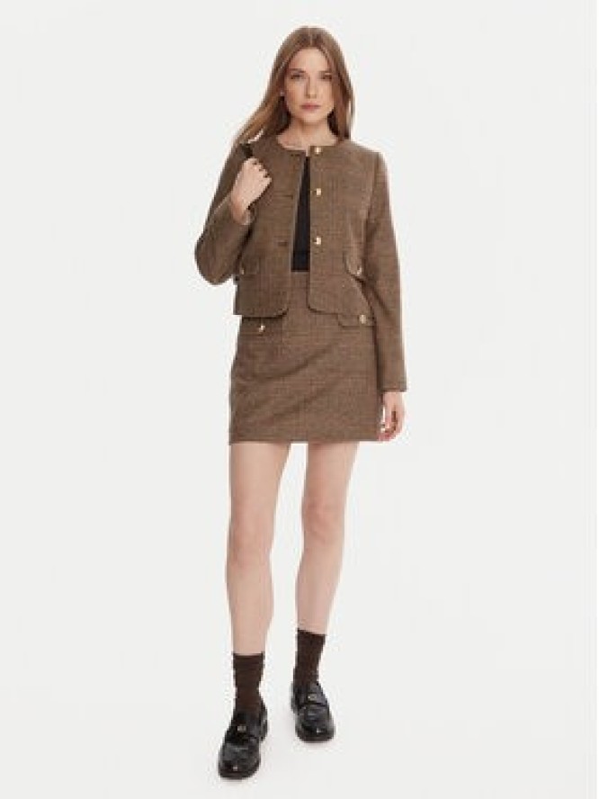 Barbour Spódnica mini Sophia LSK0130MI11 Brązowy Regular Fit