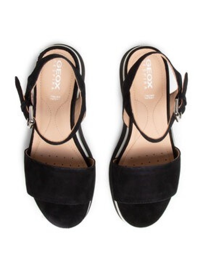 Geox Sandały D Gardenia C D02HBC 00021 C9999 Czarny