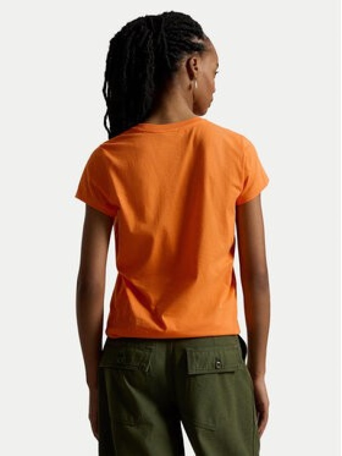 Polo Ralph Lauren T-Shirt 211B14605001 Pomarańczowy Classic Fit