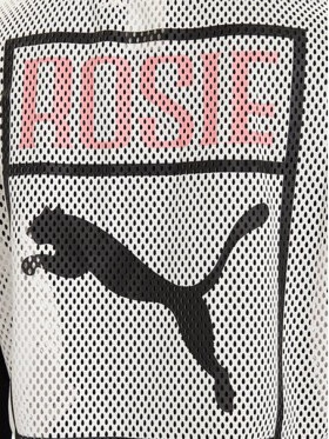 Puma Top PUMA X ROSÉ 633804 77 Biały Relaxed Fit