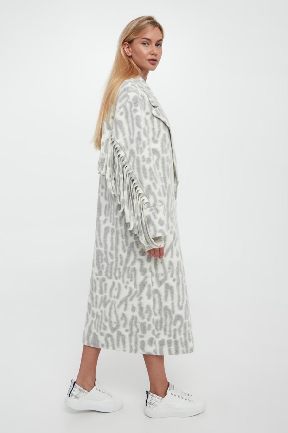 Płaszcz damski wełniany z moherem SPORTALM