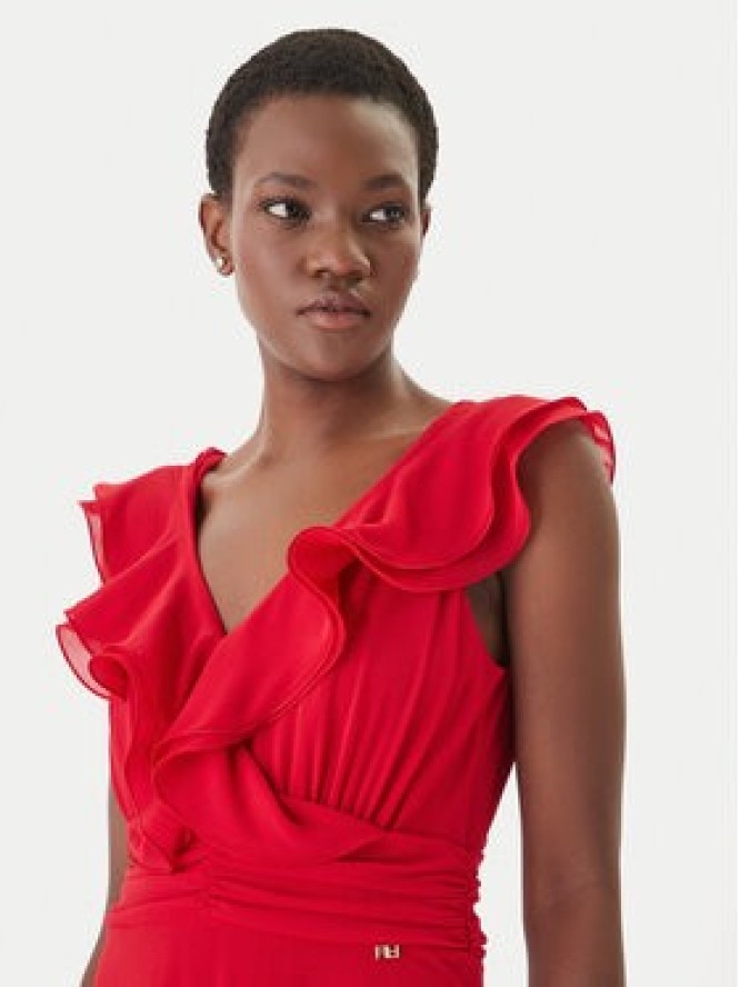 Artigli Sukienka wieczorowa ACAB004623 Czerwony Regular Fit