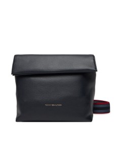 Tommy Hilfiger Torebka Th Logotape Med Crossover AW0AW17692 Granatowy