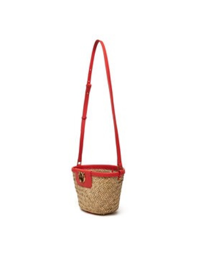 PINKO Torebka Love Summer Bucket PE 25 PLTT 103325 A1RL Beżowy