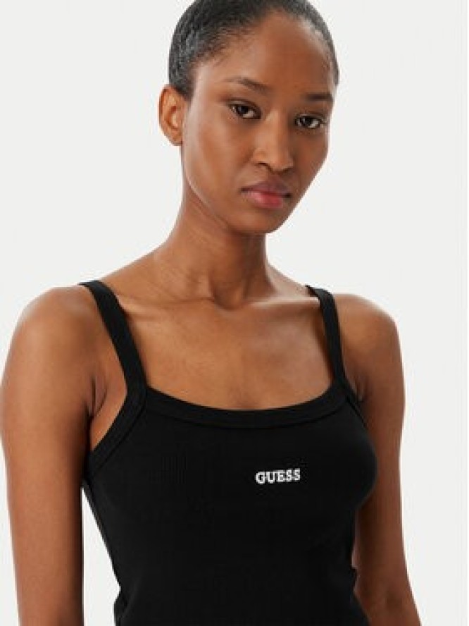 Guess Top V6GP16 K3180 Czarny Regular Fit