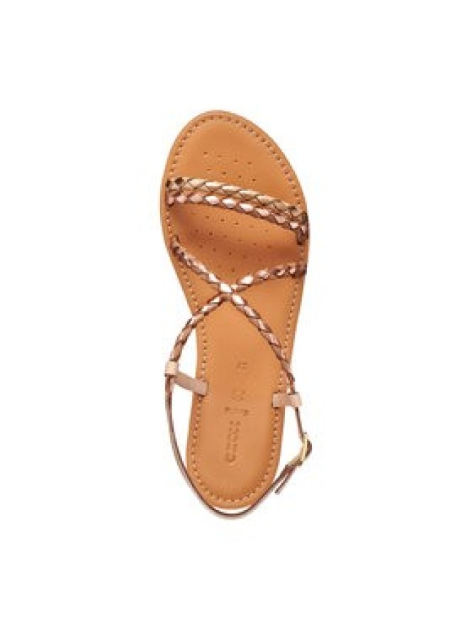 Geox Sandały D Sozy S D65LXA 0KFKY C8ZH8 Brązowy