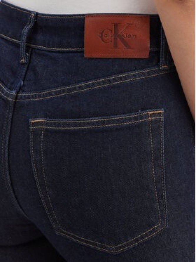 Calvin Klein Jeans Jeansy LV047D732G Granatowy Bootcut Fit