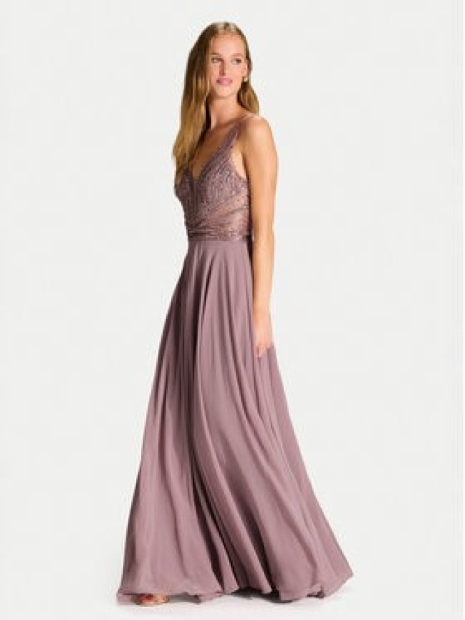 Hey Kyla Sukienka wieczorowa 5AG015HK Różowy Regular Fit