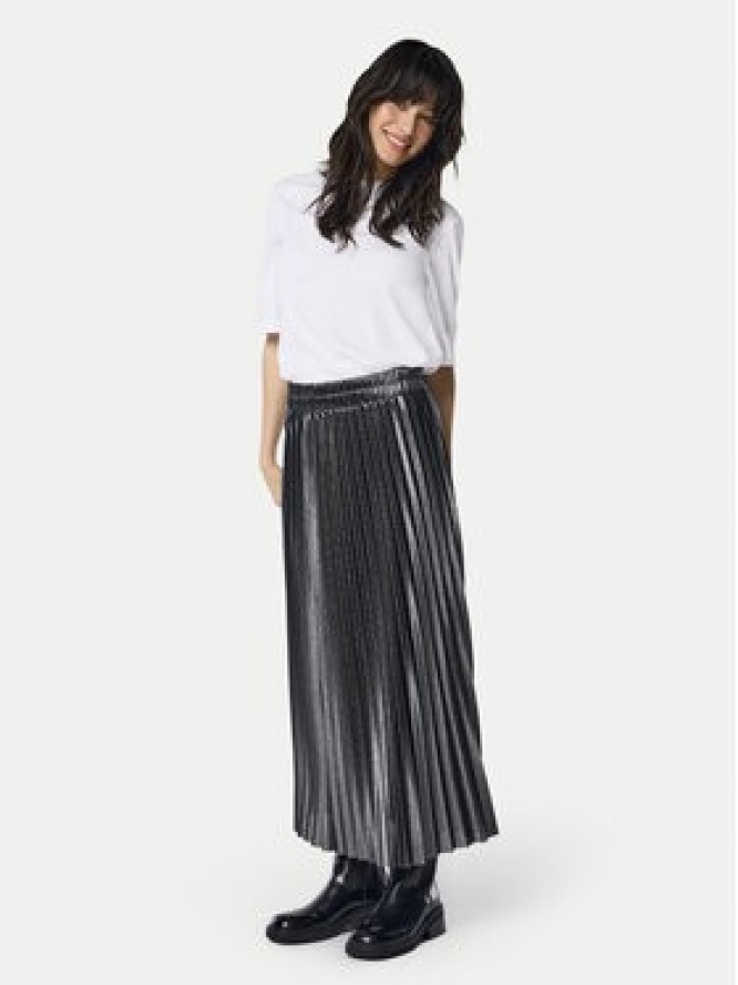 ONLY Spódnica plisowana Lyon 15330727 Czarny Regular Fit