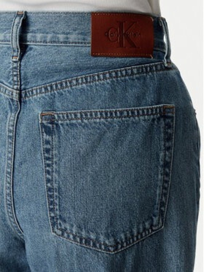 Calvin Klein Jeans Jeansy LV047G748G Niebieski Barrel Fit