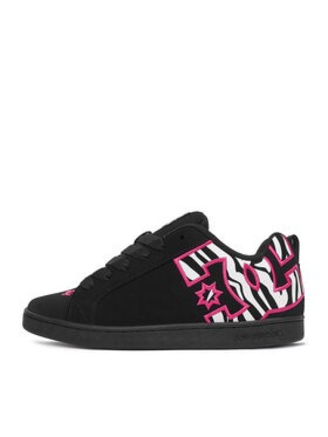 DC Shoes Sneakersy EO-COURT GRAFFIK DC01662966 Czarny