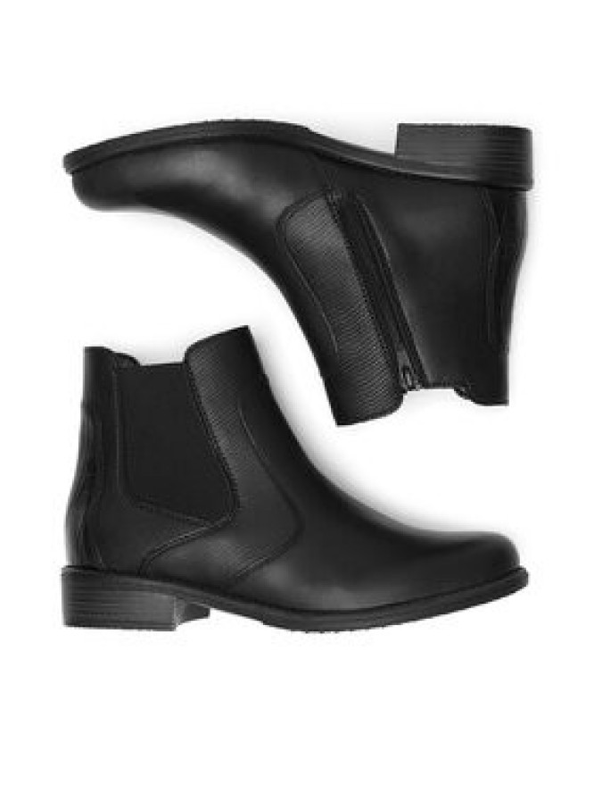 Remonte Botki D0F70-01 Czarny