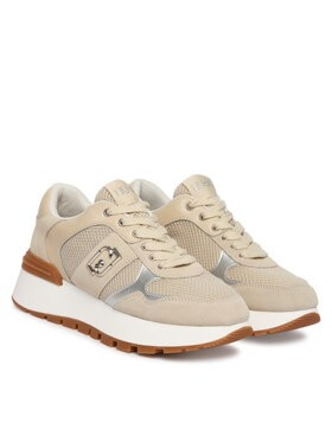 Liu Jo Sneakersy Amazing 43 Bis BA6031 PX027 Beżowy