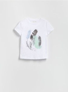 T-shirt z nadrukiem - biały