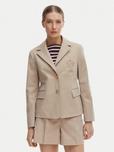 Tommy Hilfiger Marynarka WW0WW47179 Beżowy Slim Fit