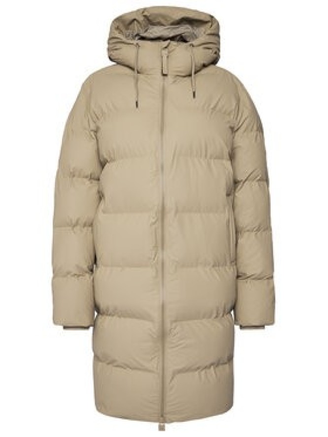 Rains Kurtka zimowa Unisex 15130 Beżowy Regular Fit