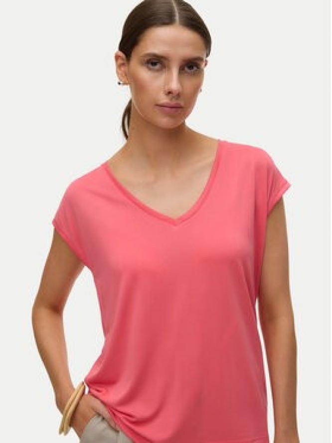Vero Moda T-Shirt Filli 10247666 Różowy Relaxed Fit