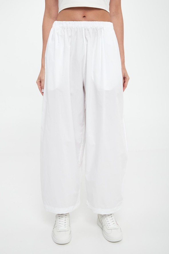 Spodnie damskie popelinowe Roger PINKO