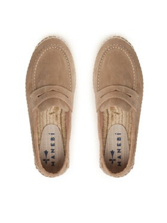Manebi Espadryle Loafers Espadrilles W 1.9 LW Beżowy