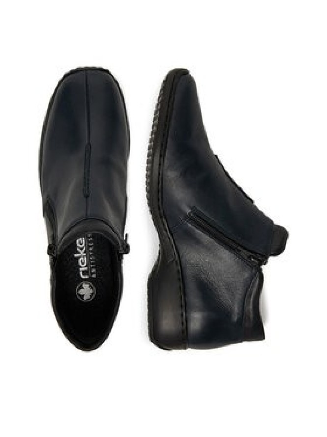 Rieker Botki L3882-15 Granatowy