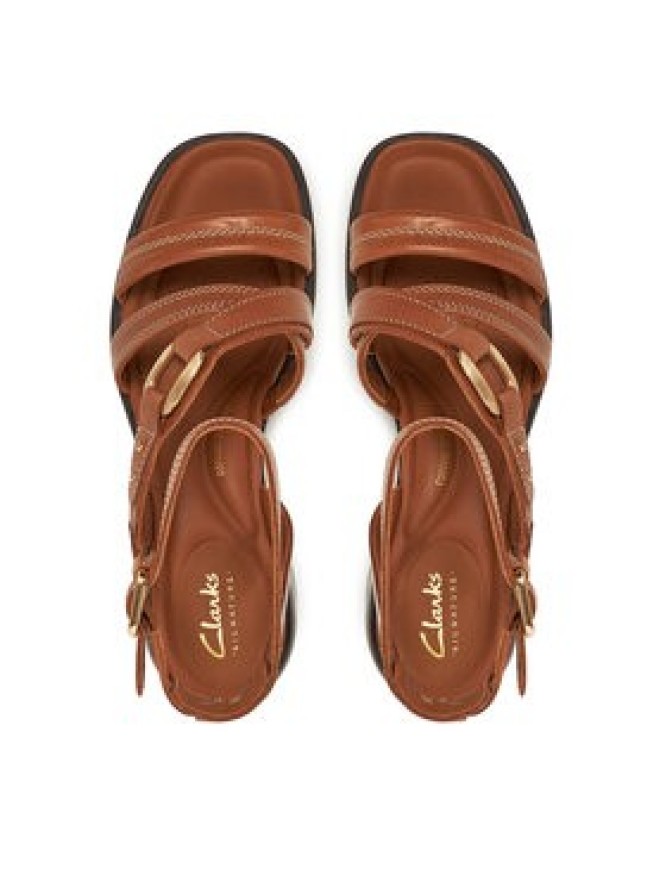 Clarks Sandały Morwyn Strap 26181244 Brązowy