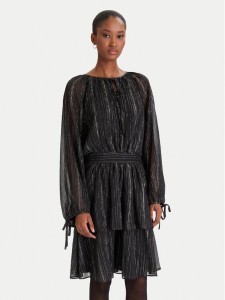 DKNY Sukienka koktajlowa DD5H1H71 Czarny Regular Fit