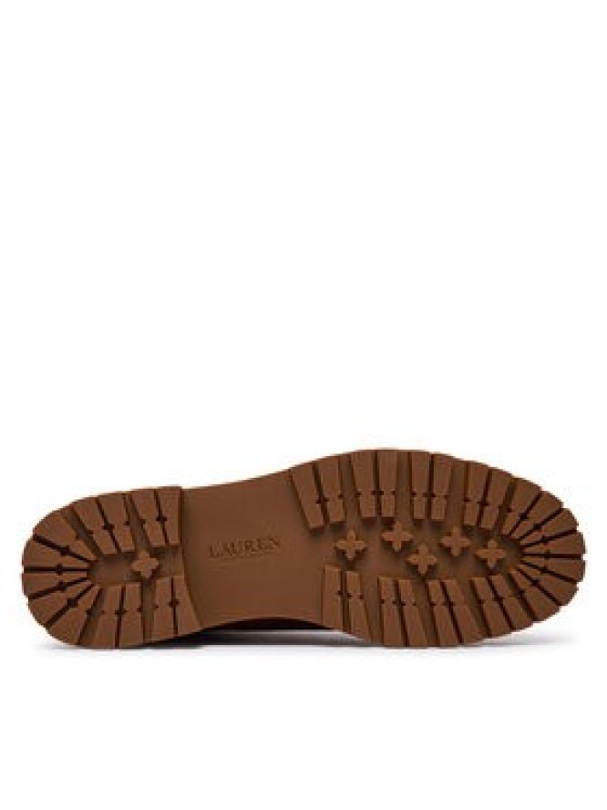 LAUREN RALPH LAUREN Trzewiki Allyson Logo Bo Bte 802P12046002 Brązowy
