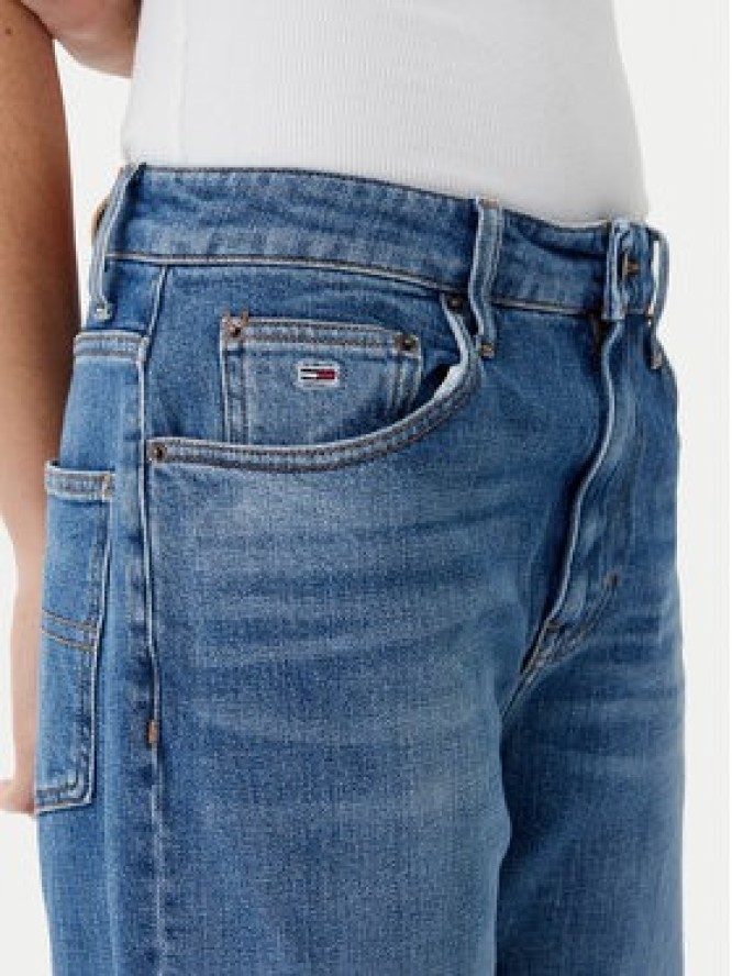 Tommy Jeans Jeansy Mia DW0DW20062 Granatowy Relaxed Fit