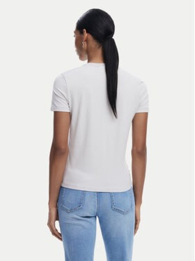 Desigual T-Shirt Love Dsgl 25SWTK10 Szary Regular Fit