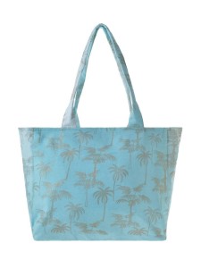 BLE Shopper bag w kolorze turkusowym - 42 x 35 x 20 cm rozmiar: onesize