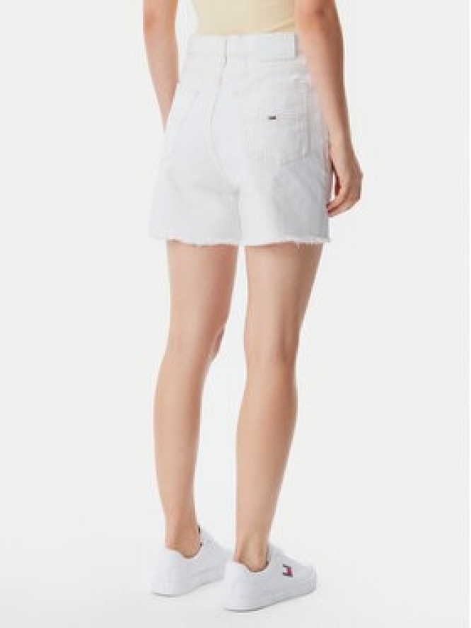 Tommy Jeans Szorty jeansowe DW0DW20093 Écru Mom Fit