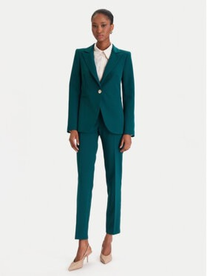 Rinascimento Marynarka CFC0126224003 Zielony Regular Fit