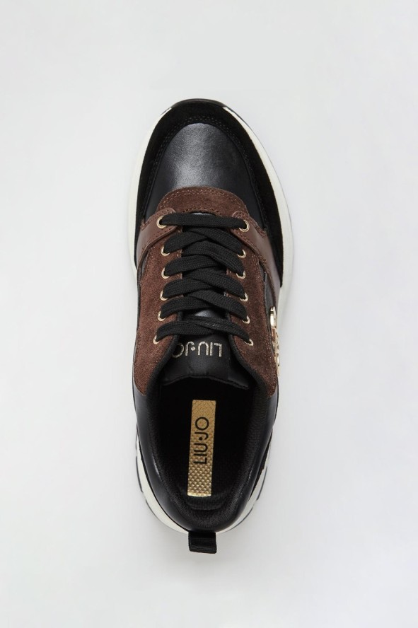 Sneakersy damskie skórzane LIU JO