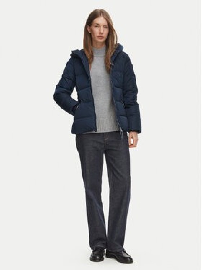 Tommy Hilfiger Kurtka puchowa WW0WW51521 Granatowy Regular Fit