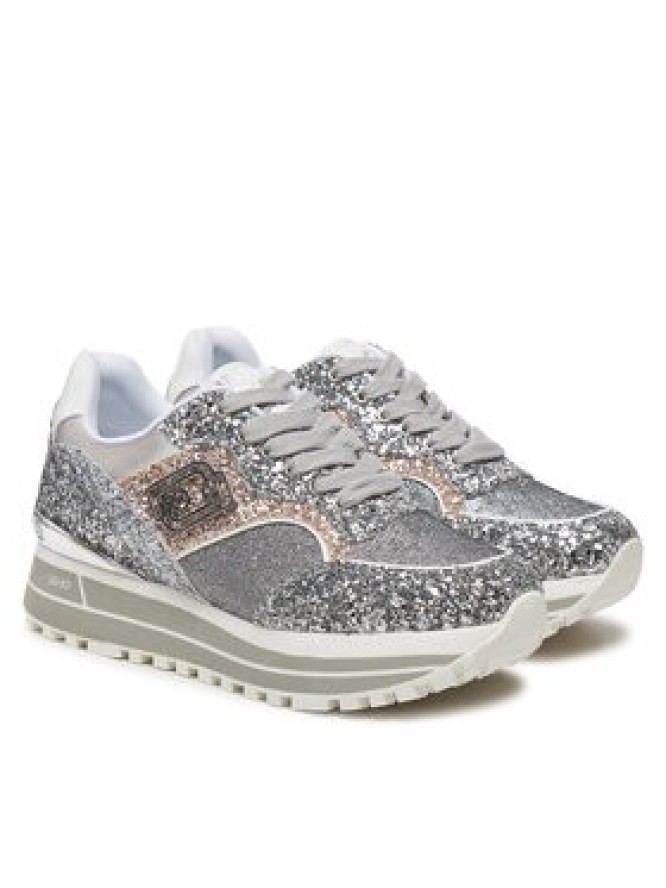 Liu Jo Sneakersy BA5015 TX007 Srebrny