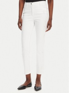 Olsen Jeansy 14002416 Biały Slim Fit