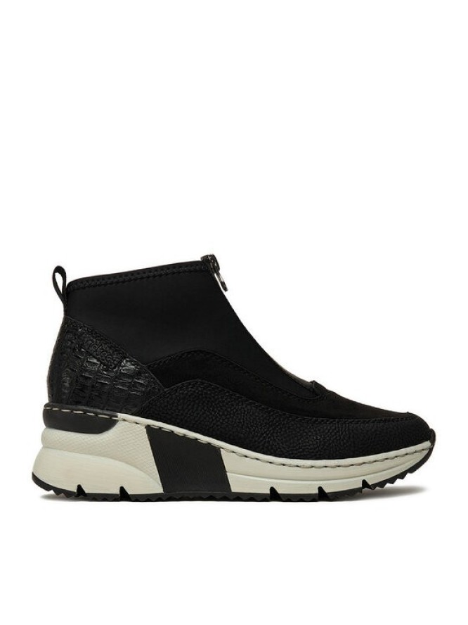 Rieker Sneakersy N6352-00 Czarny