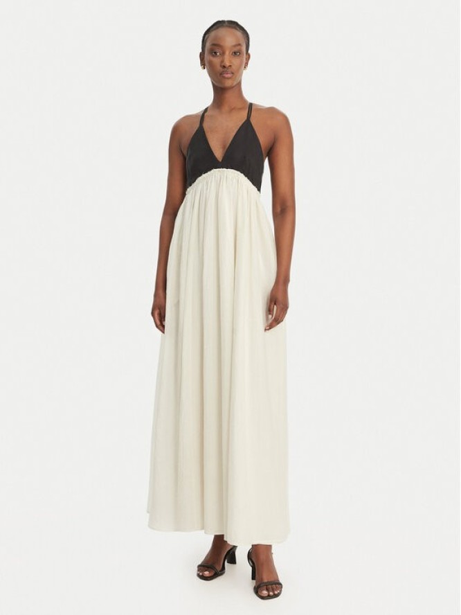 Eleh Sukienka letnia SS260018 Biały Regular Fit