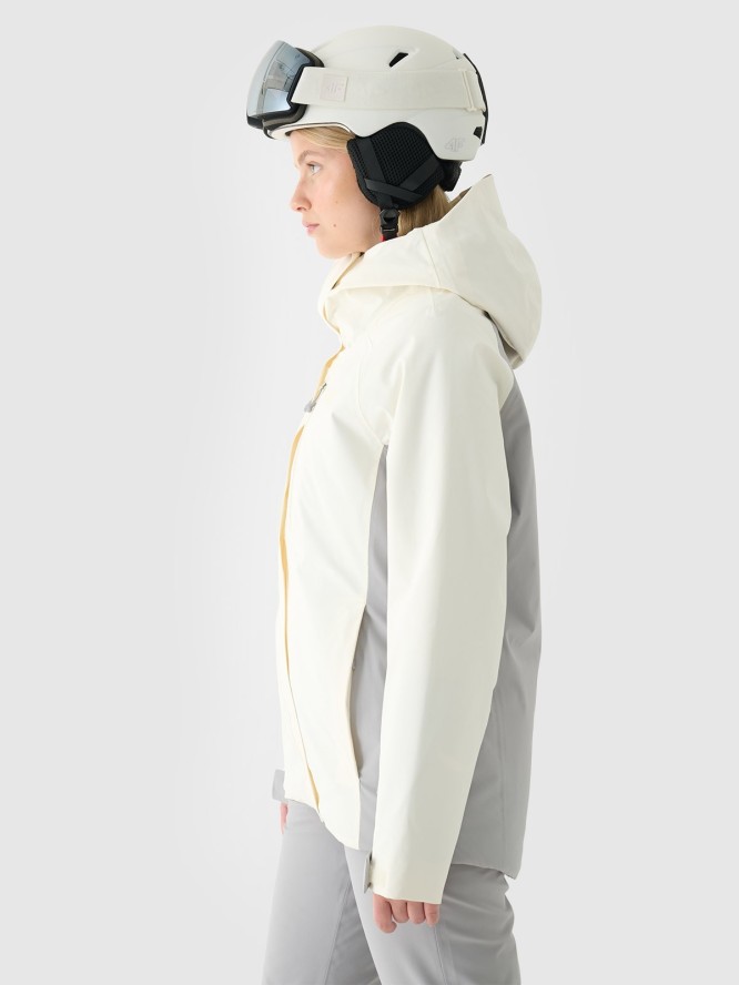 4F Kurtka narciarska membrana NeoDry 10000 damska - biała XL