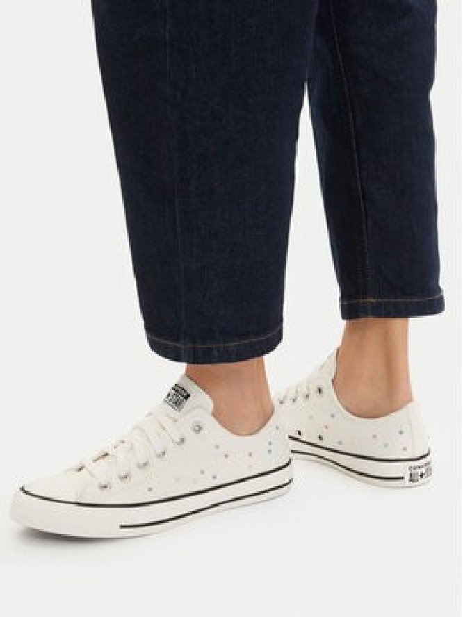 Converse Trampki Chuck Taylor All Star Mini Studs A17872C Écru