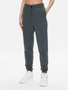 Calvin Klein Performance Spodnie dresowe 00GWS3P605 Zielony Regular Fit