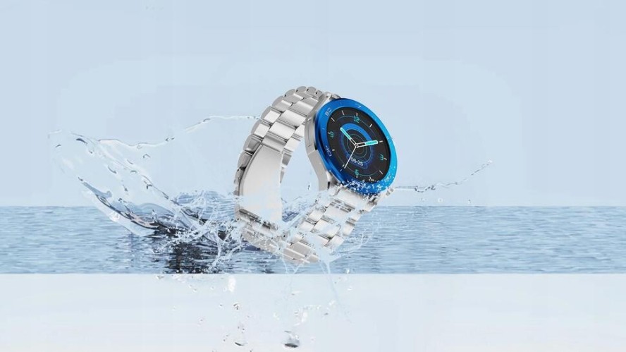 Smartwatch zegarek sportowy IMIKI Xplorer Oyster Silver
