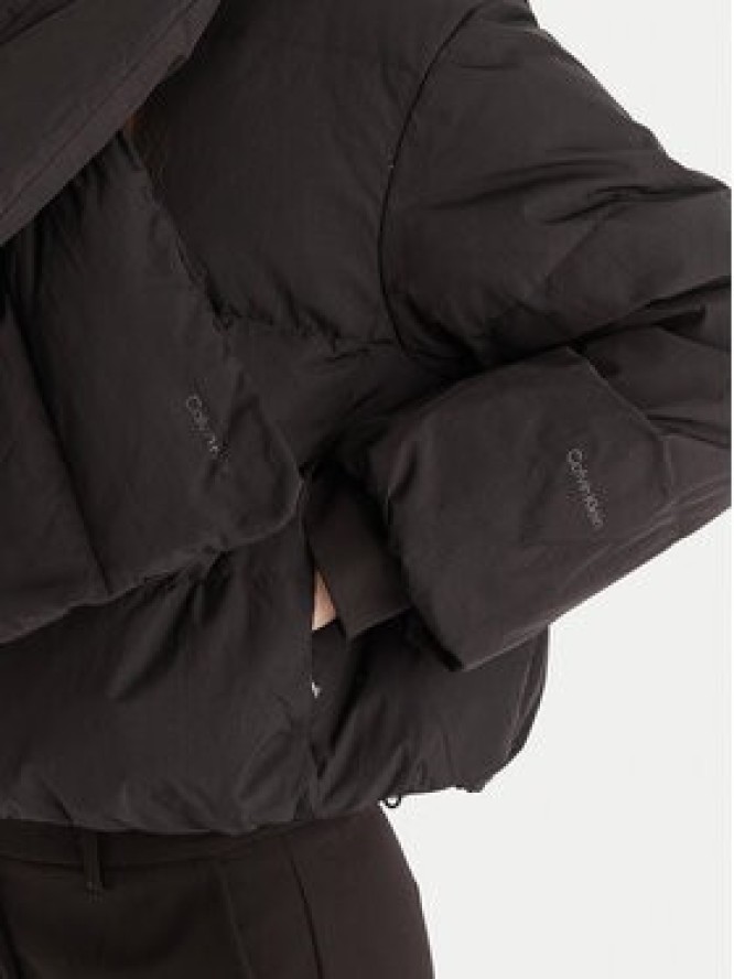 Calvin Klein Kurtka puchowa LV044D518G Czarny Regular Fit