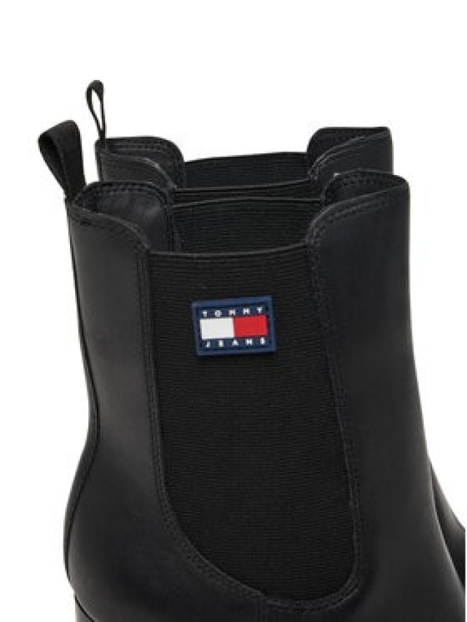 Tommy Jeans Botki Tjw EN0EN02831 Czarny