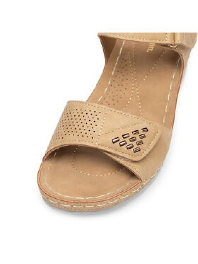 Clara Barson Sandały WYL0510-23 Beżowy